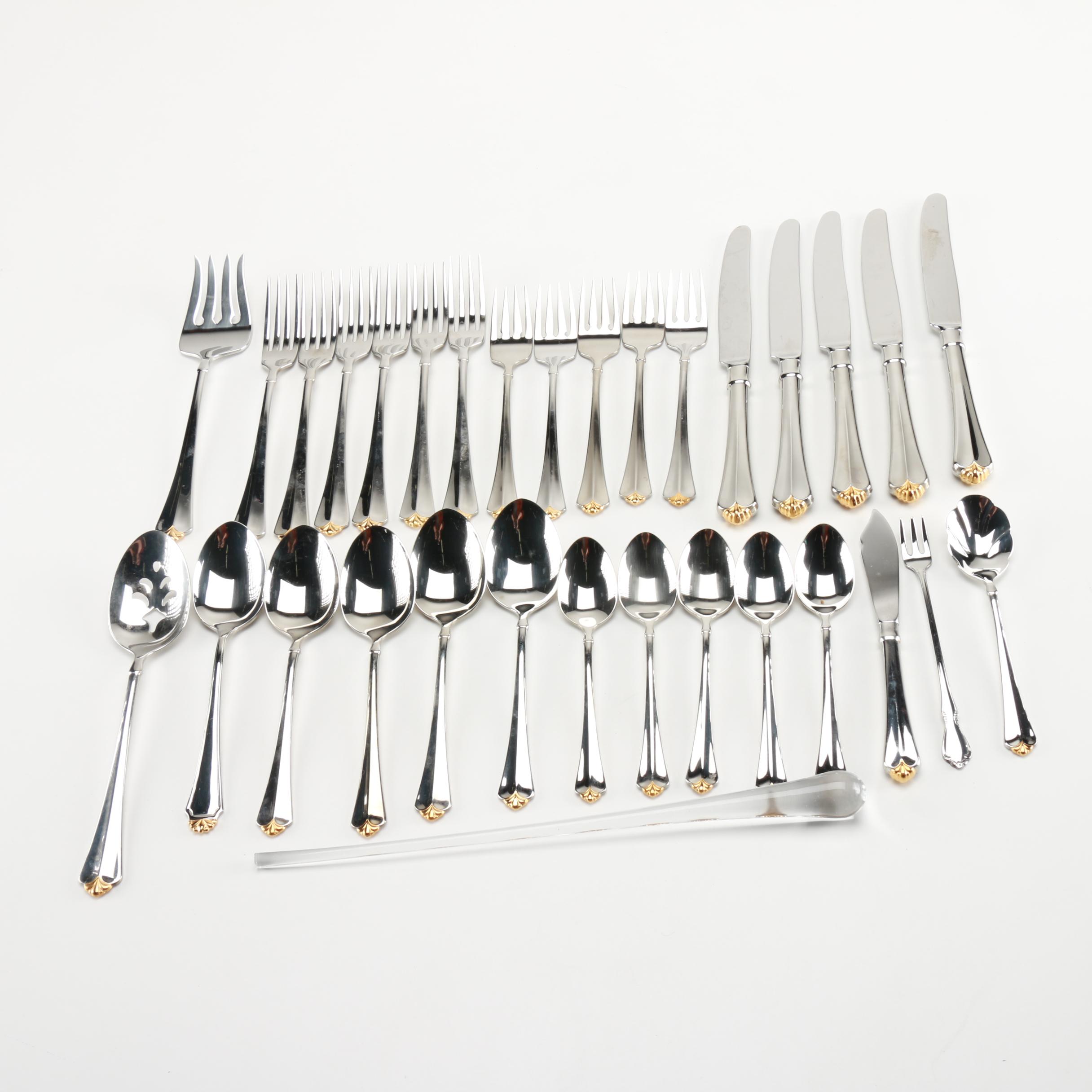 Oneida "Royal Flute" Stainless Steel Flatware
