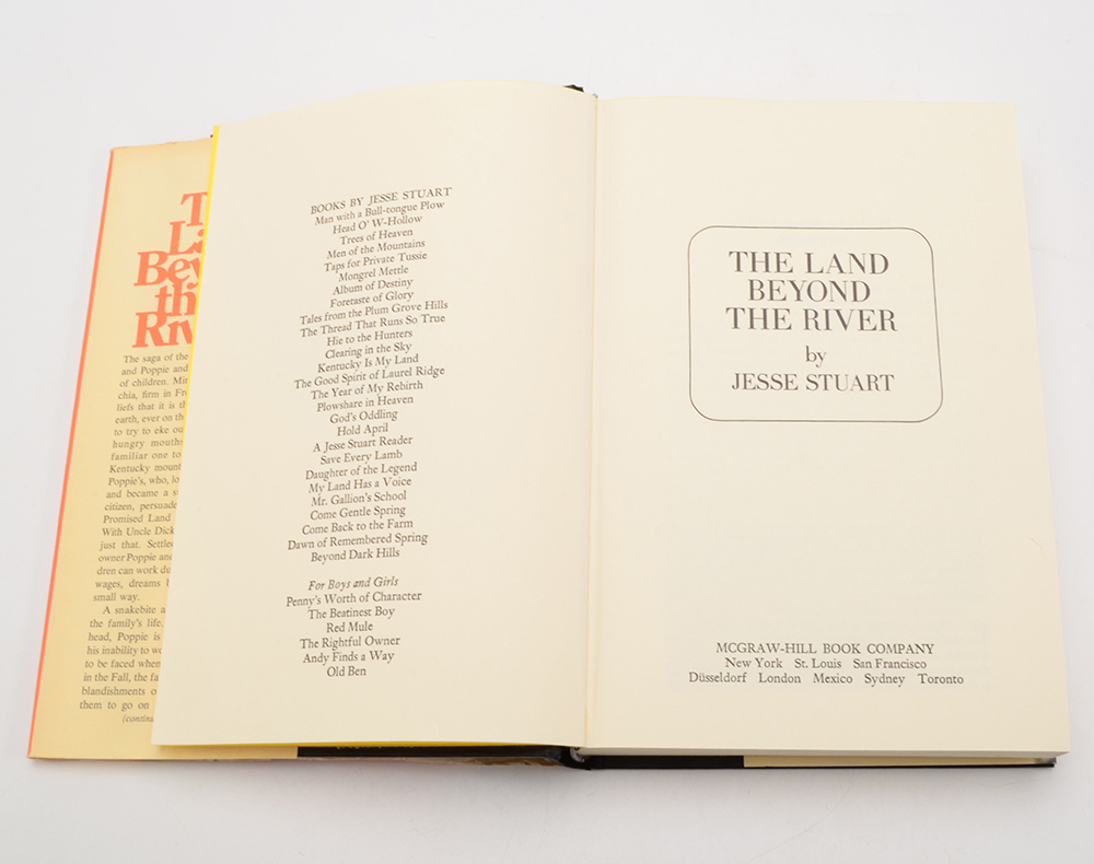 Jesse Stuart Book Collection