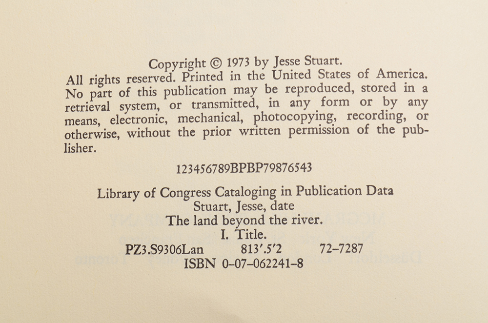 Jesse Stuart Book Collection