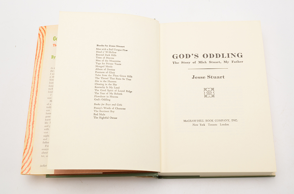 Jesse Stuart Book Collection
