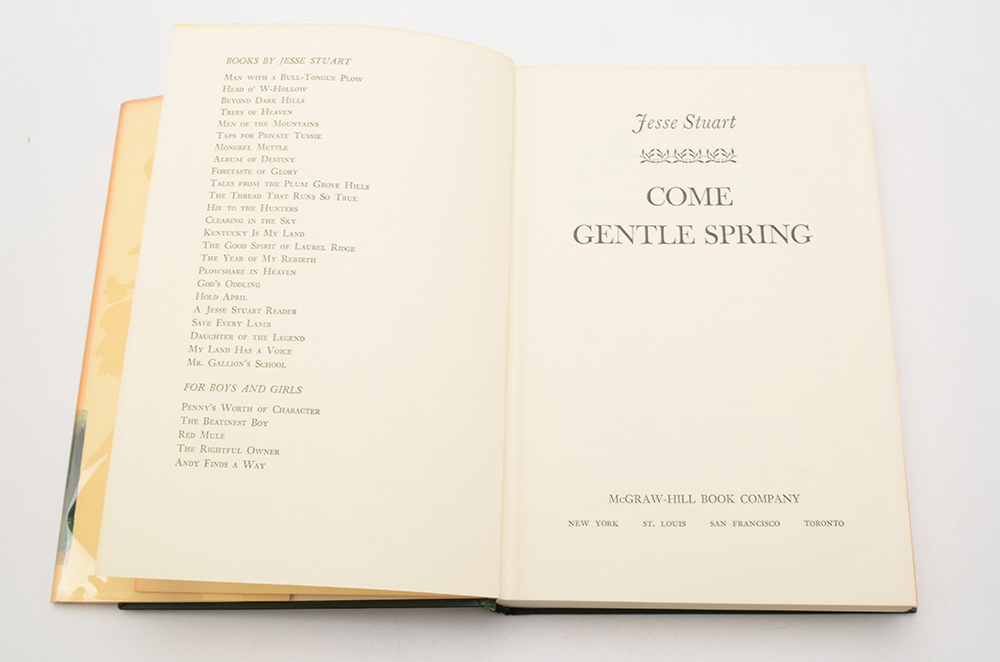 Jesse Stuart Book Collection