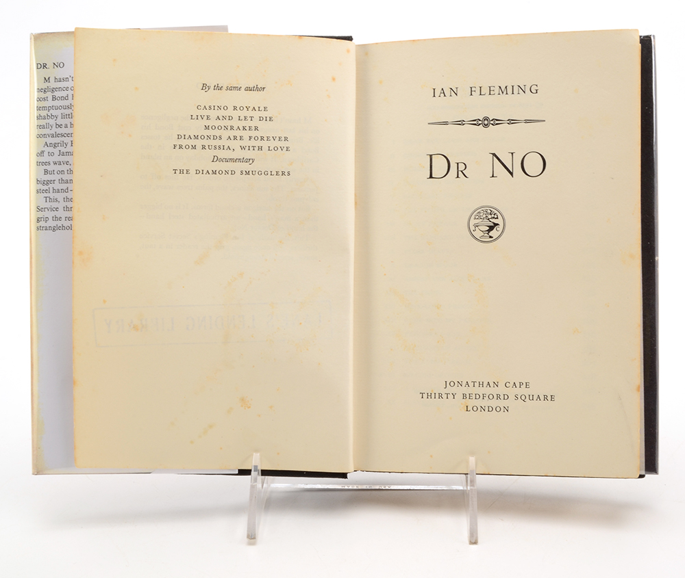 Pair of Ian Fleming First Editions, Second Printings
