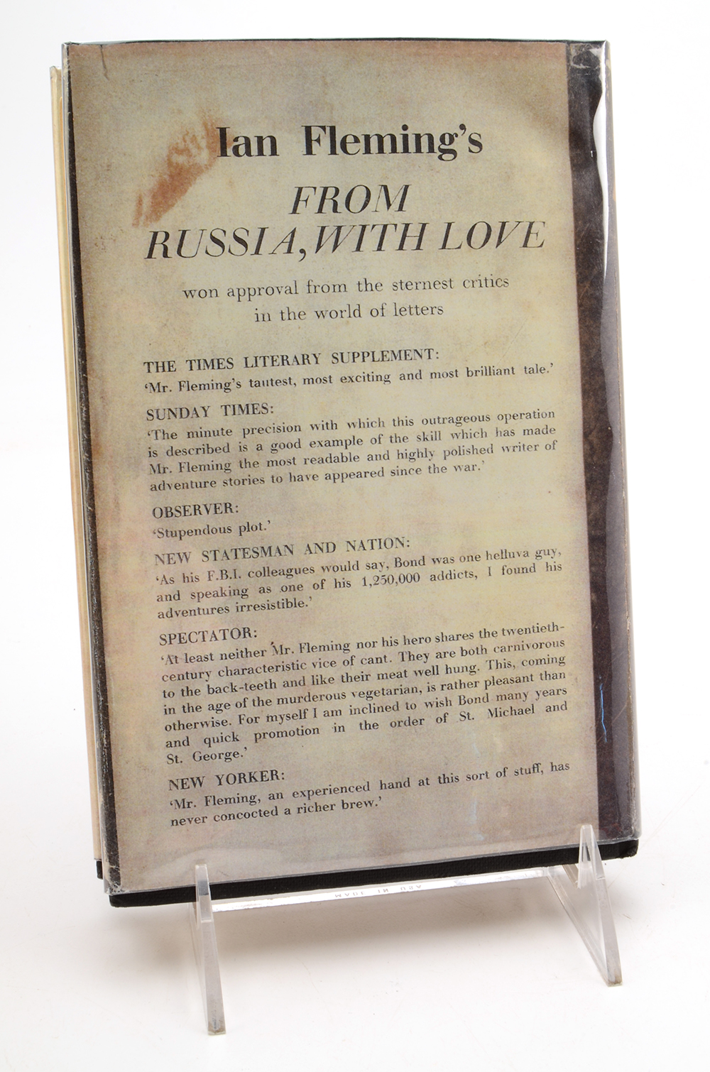 Pair of Ian Fleming First Editions, Second Printings