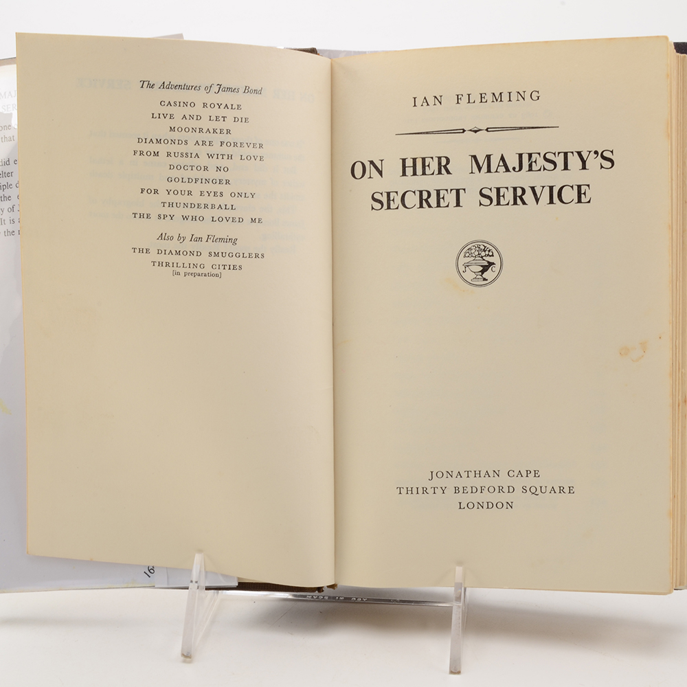 Pair of Ian Fleming First Editions, Second Printings