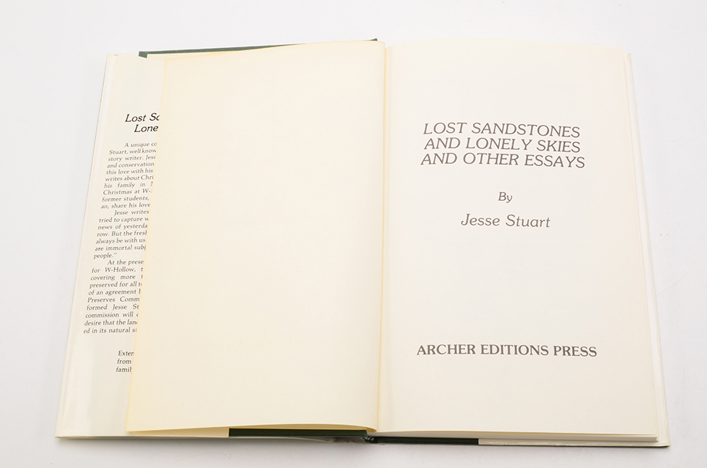 Jesse Stuart Book Collection