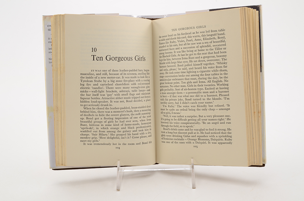 Pair of Ian Fleming First Editions, Second Printings