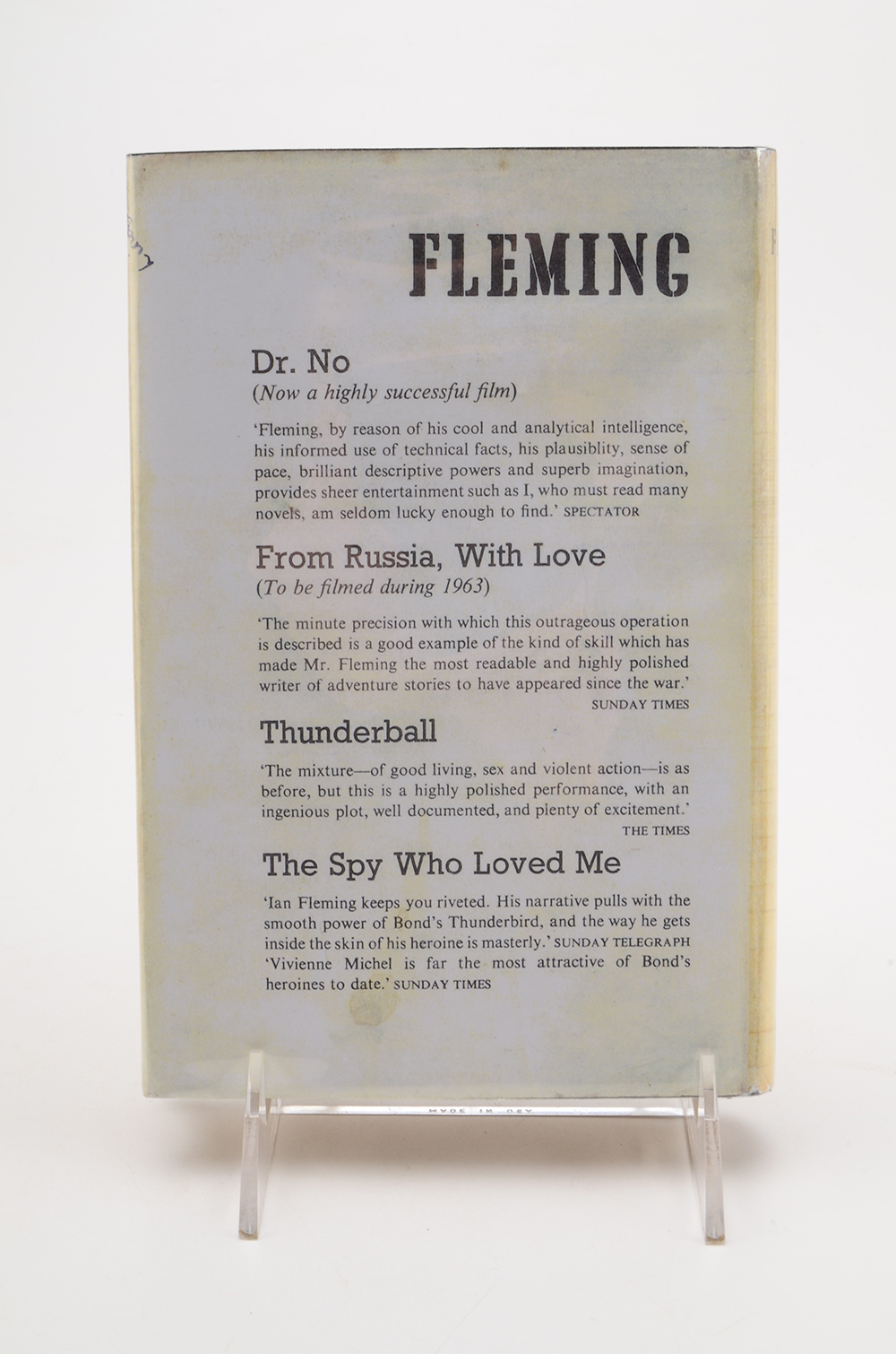 Pair of Ian Fleming First Editions, Second Printings