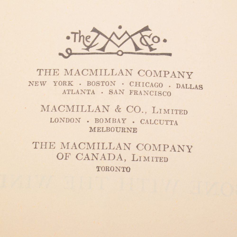 "Gone with the Wind" First Edition, Second Printing