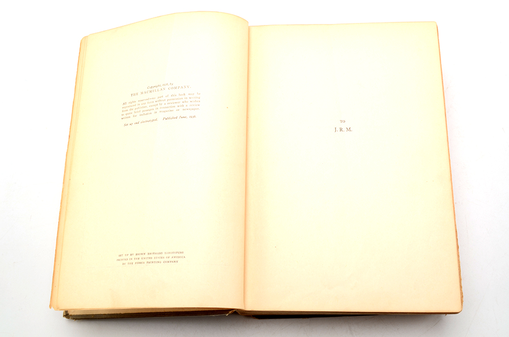 "Gone with the Wind" First Edition, Second Printing