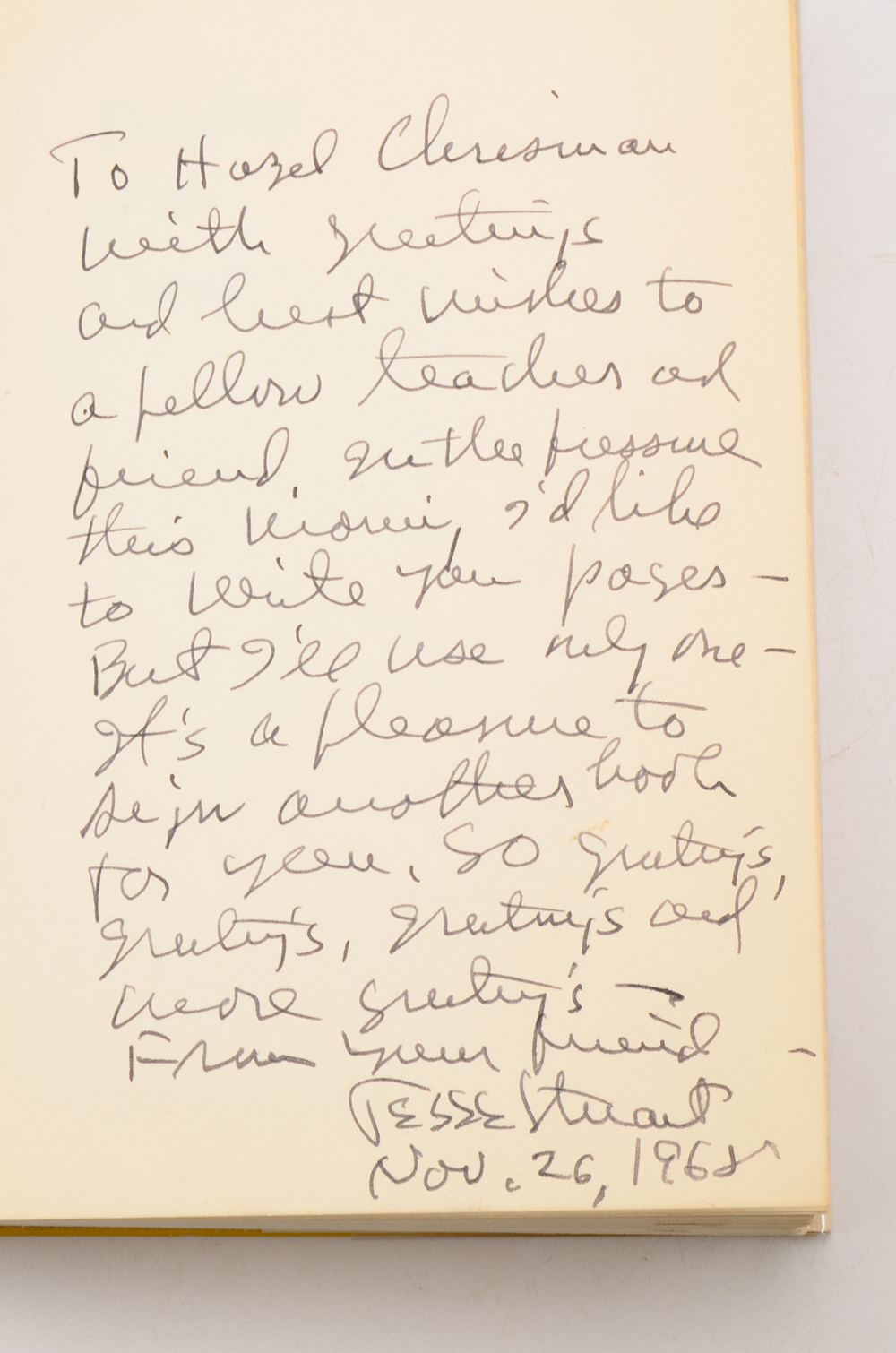 Jesse Stuart Book Collection