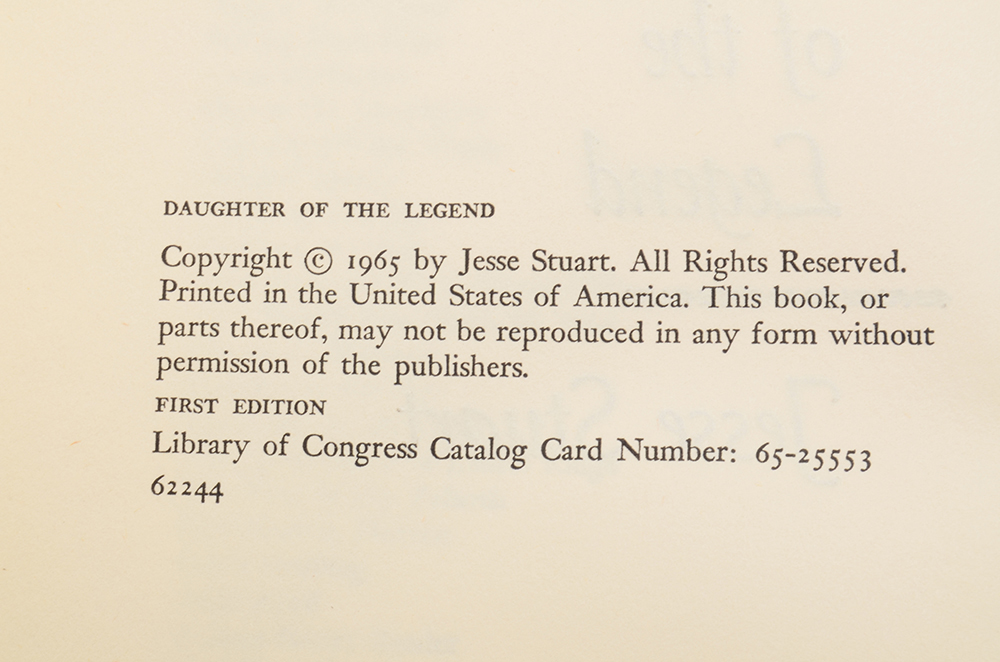 Jesse Stuart Book Collection