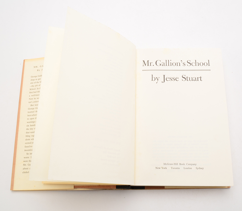 Jesse Stuart Book Collection