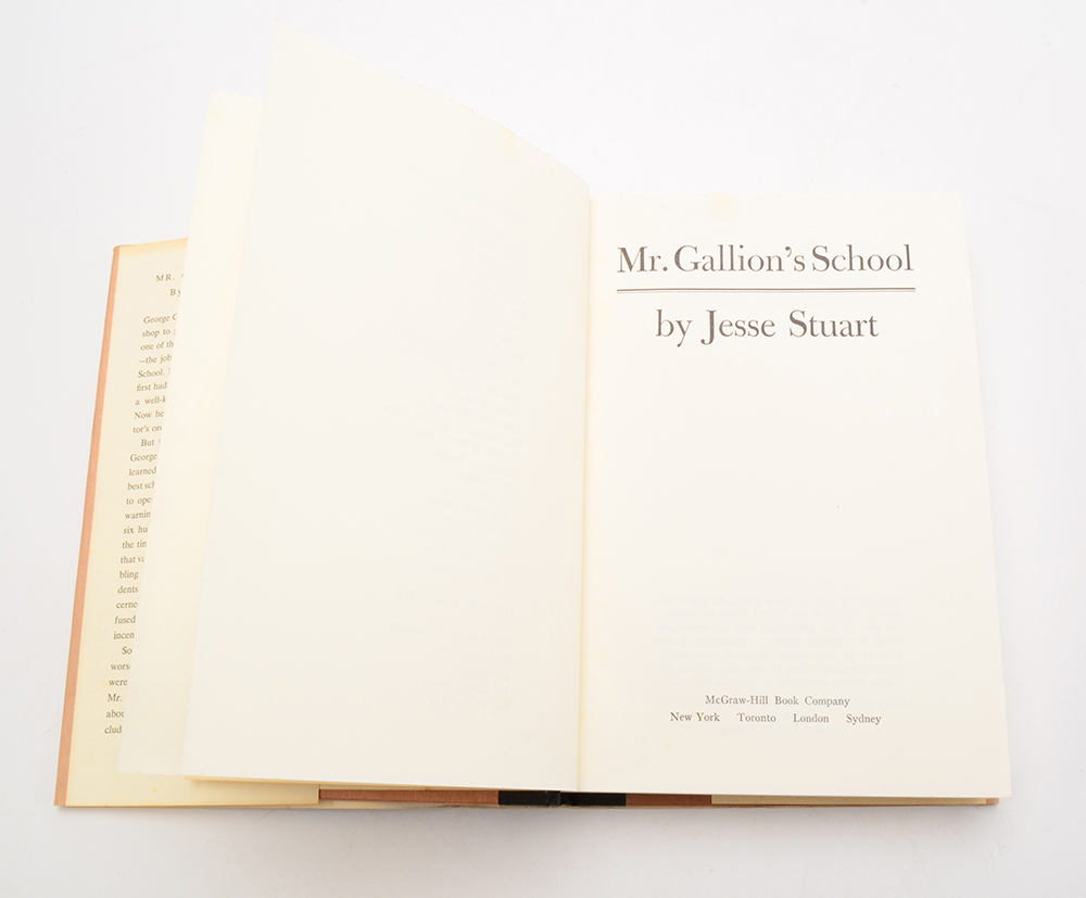 Jesse Stuart Book Collection