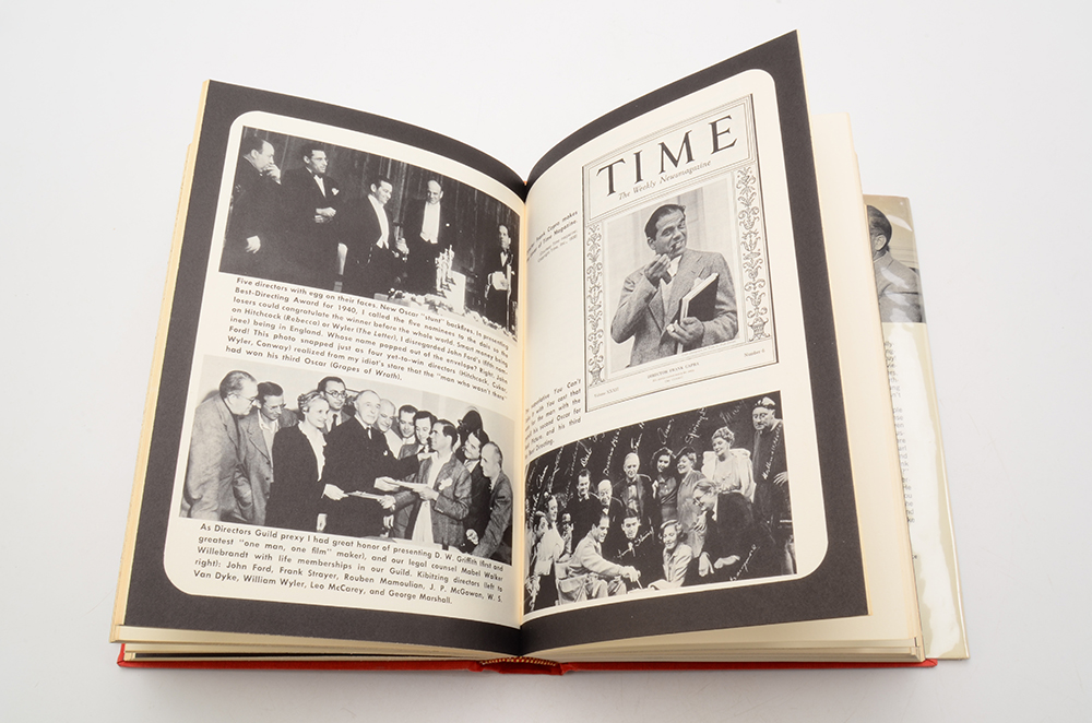 Signed Frank Capra "The Name Above the Title" Autobiography