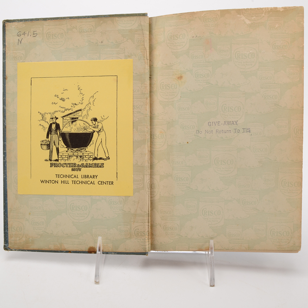 1913 Procter & Gamble "The Story of Crisco"