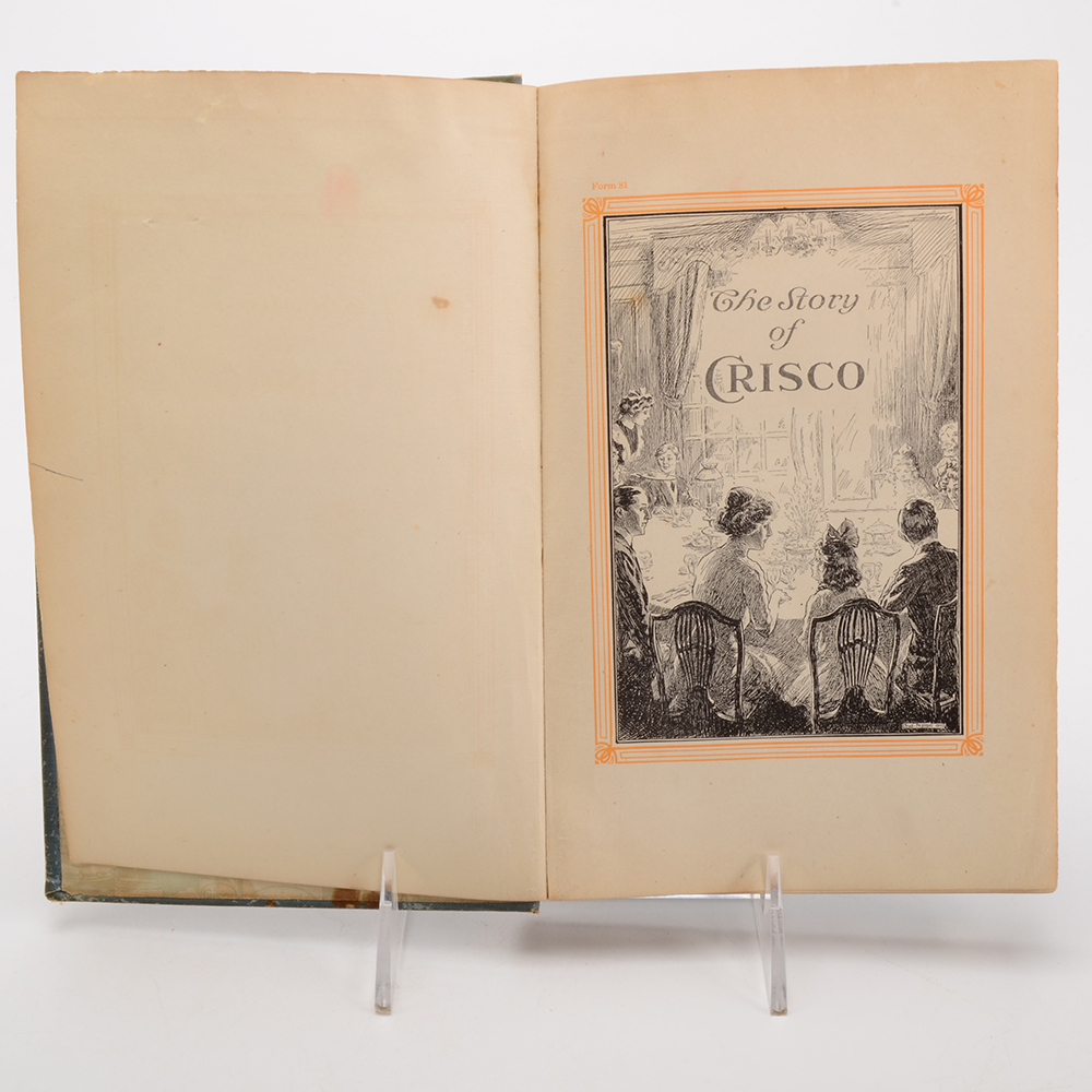 1913 Procter & Gamble "The Story of Crisco"