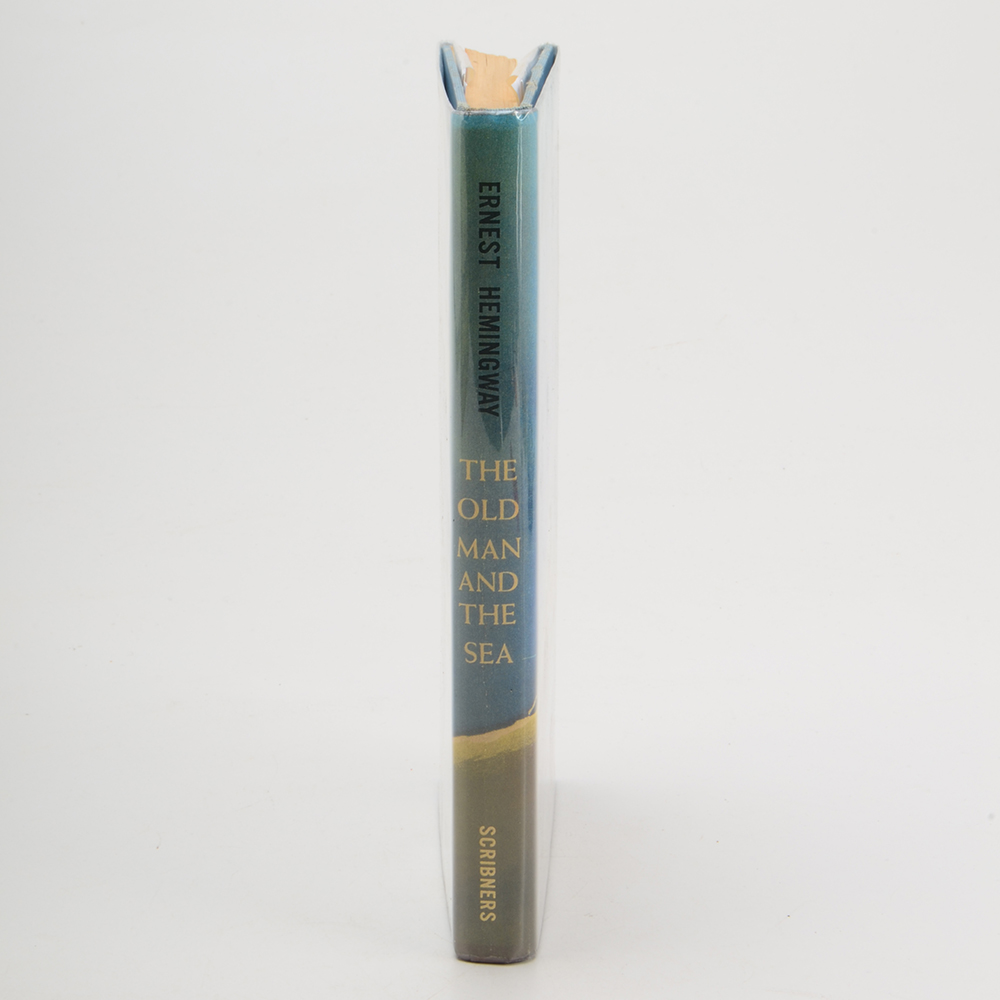 Book Club Edition of "The Old Man and the Sea" by Ernest Hemingway With Facsimile Dust Jacket