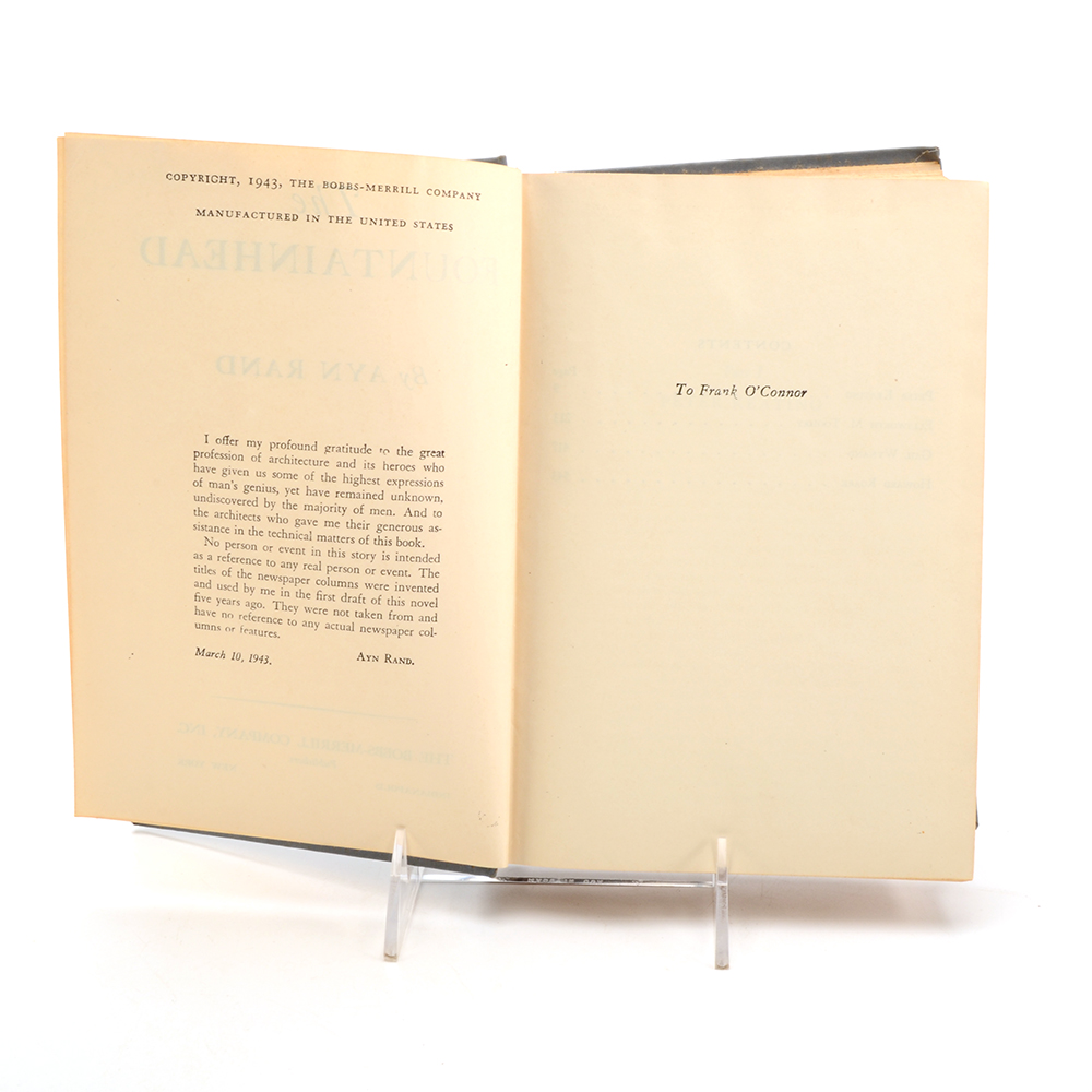 "The Fountainhead" by Ayn Rand