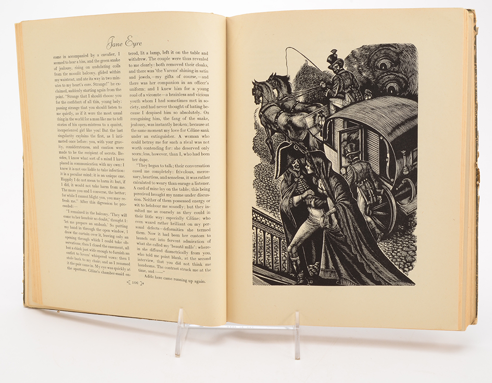 Vintage "Jane Eyre" and "Wuthering Heights"