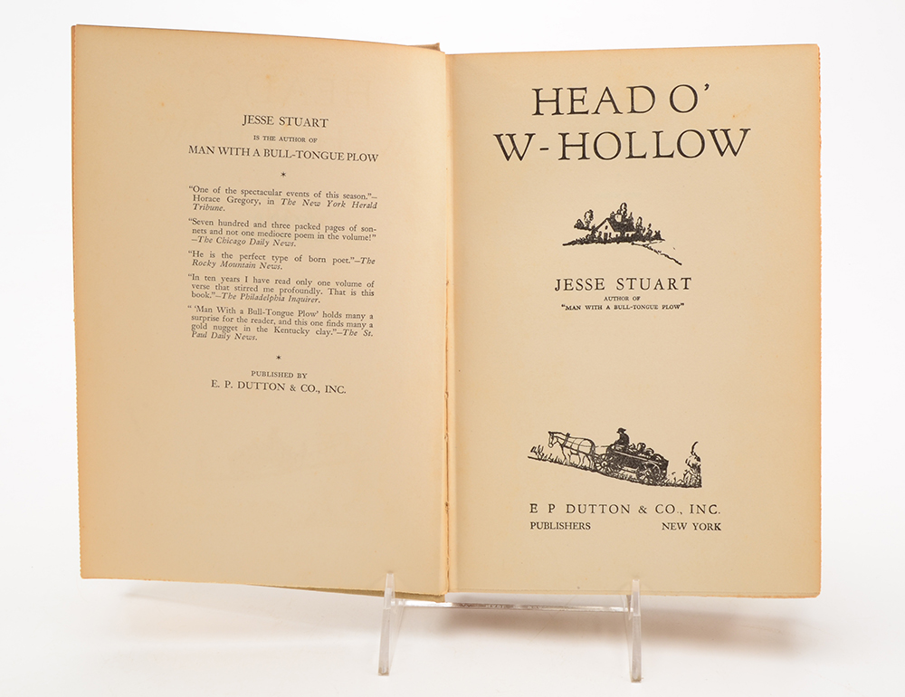 Jesse Stuart Hardcover Book Collection