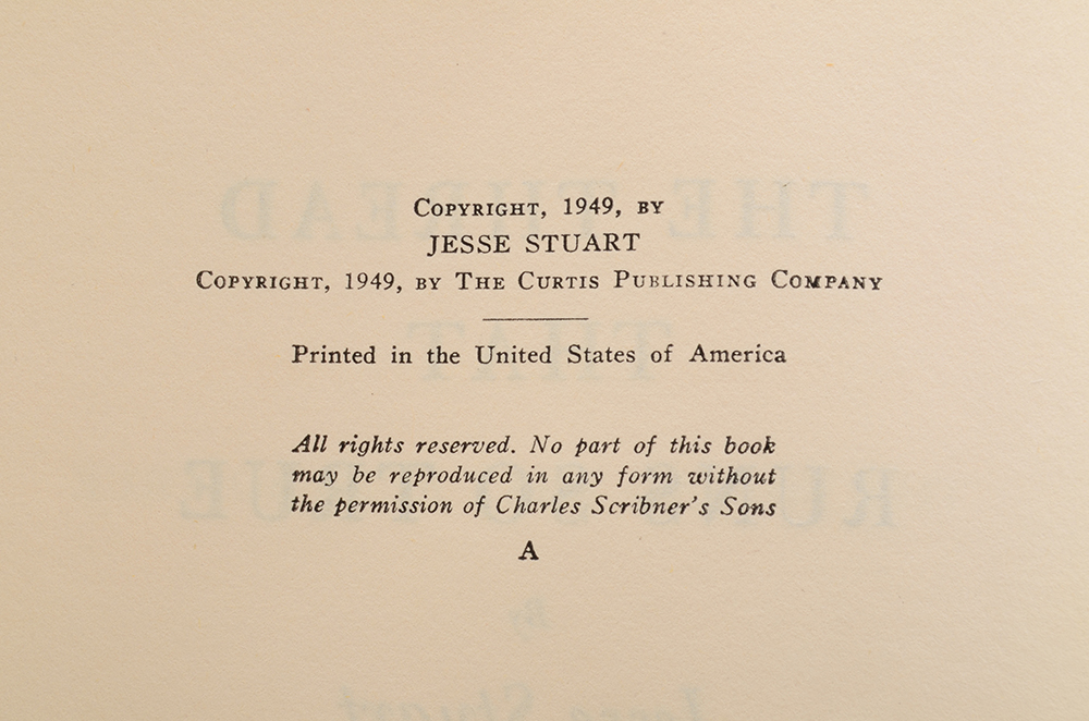 Jesse Stuart Hardcover Book Collection
