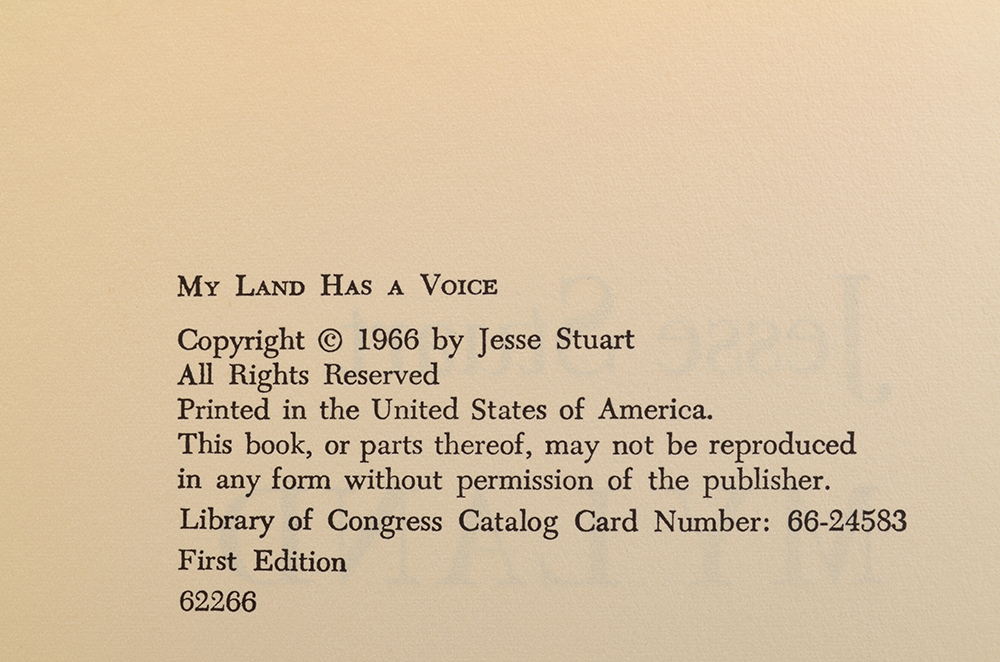 Jesse Stuart Hardcover Book Collection