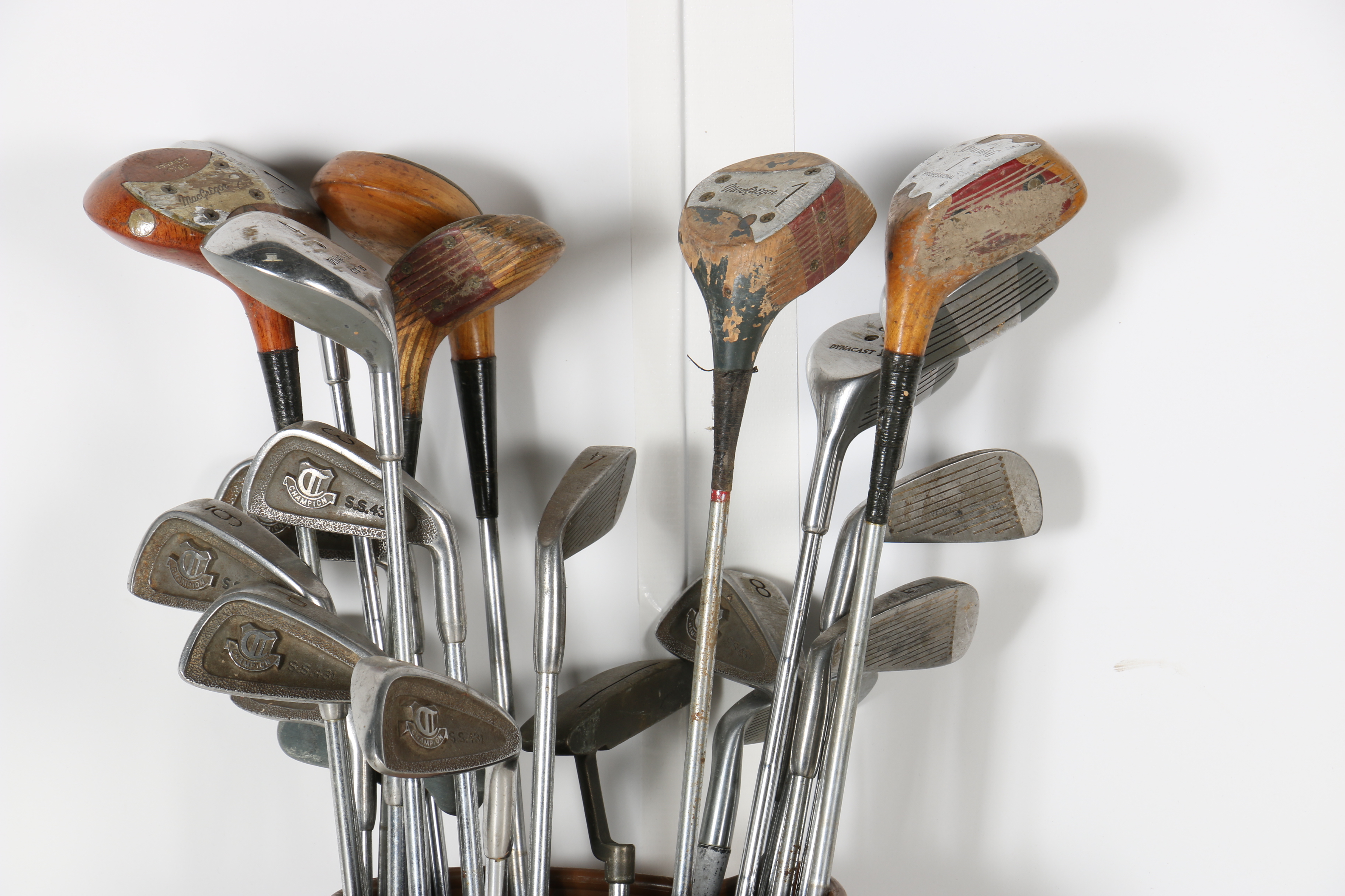 Westchester Golf Bag With Champion Iron Set and Assorted Drivers