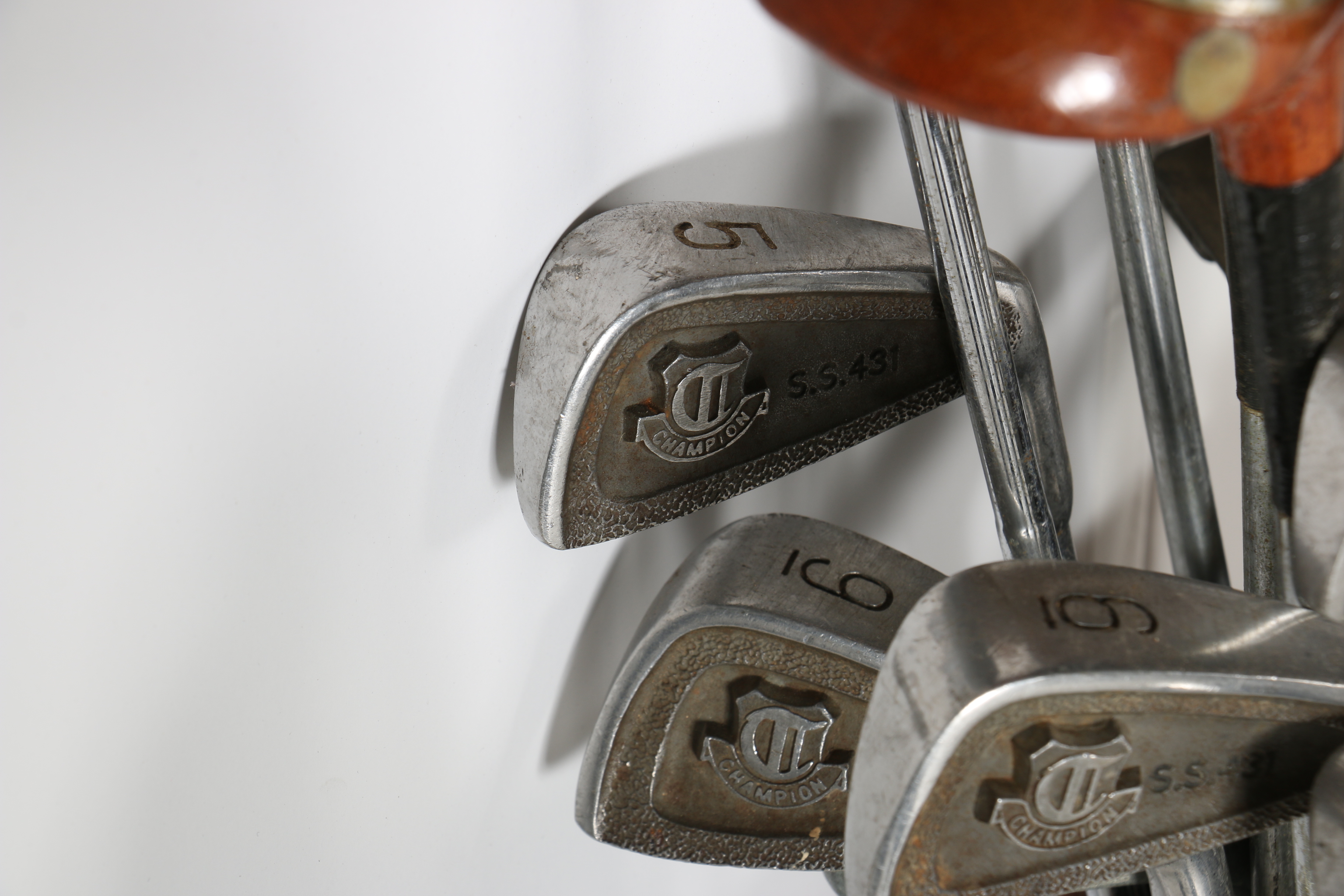 Westchester Golf Bag With Champion Iron Set and Assorted Drivers