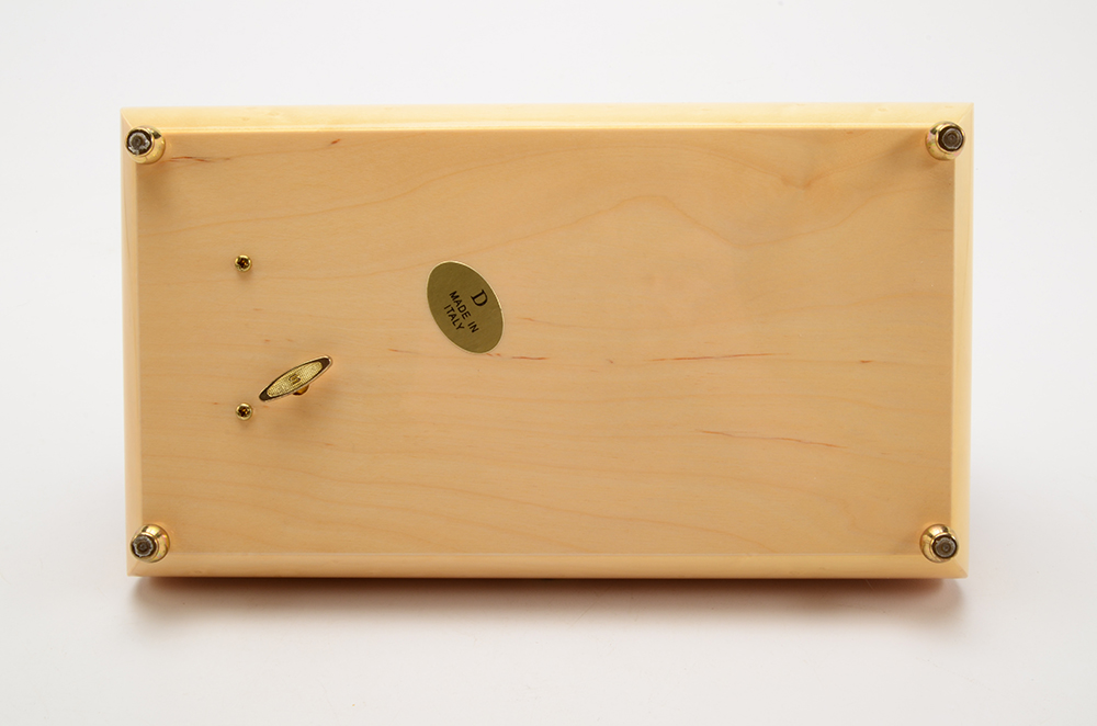 Inlaid Wood Musical Jewelry Box