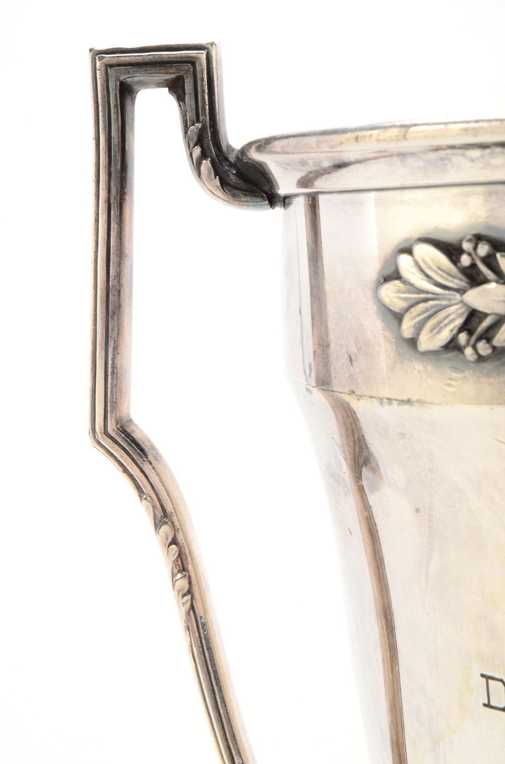 Engraved Silver Plate Trophy