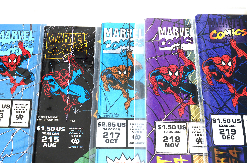 Spider-Man with “Spectacular” Issue 200 and “Sensational” Issue 0