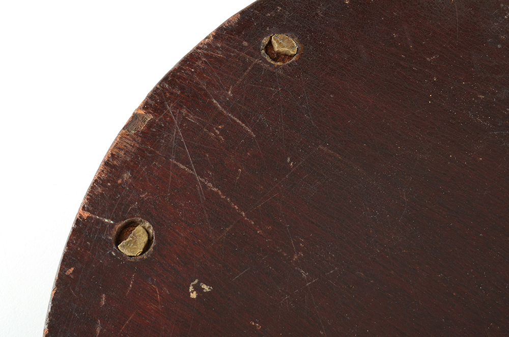 Mahogany Butlers Tray with Fan Inlay