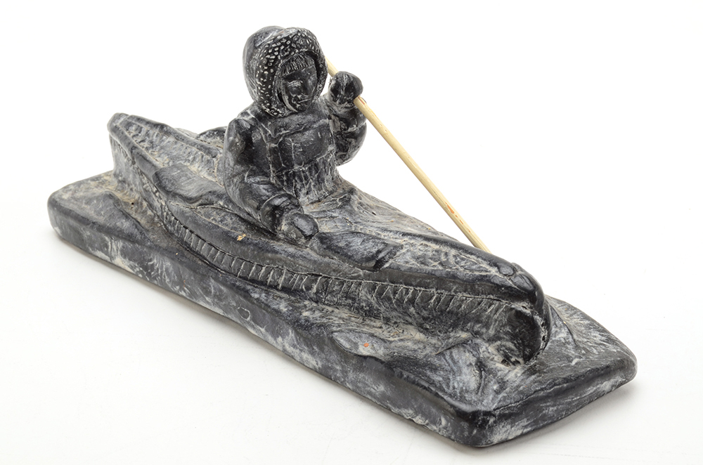 Soapstone Carvings of Eskimos