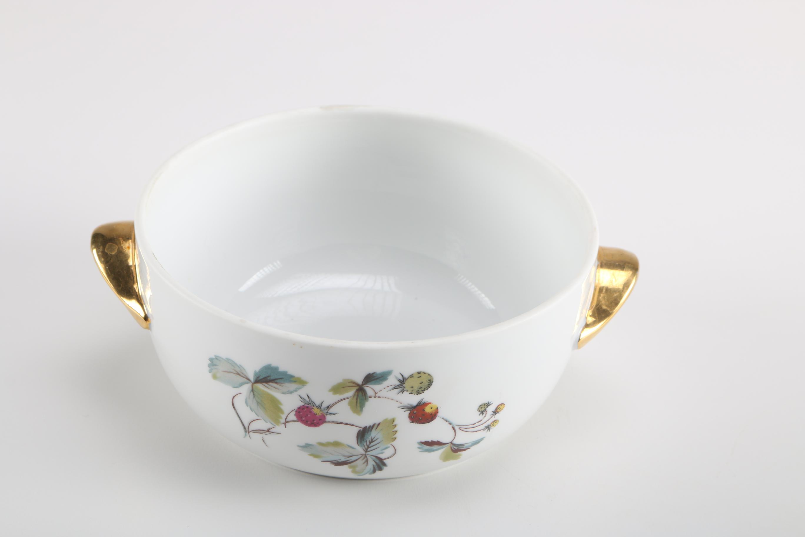 Two Royal Worcester Porcelain Bowls