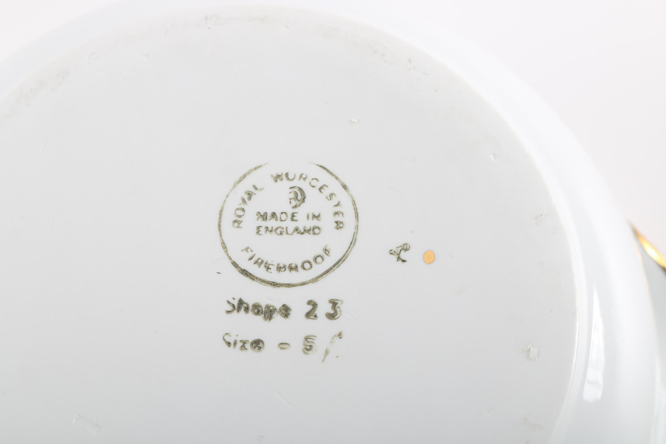 Two Royal Worcester Porcelain Bowls