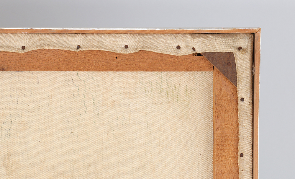 1975 SG Imam Oil on Canvas of a Sitar Musician