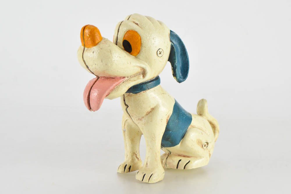 Vintage Cast Iron Dog Doorstop
