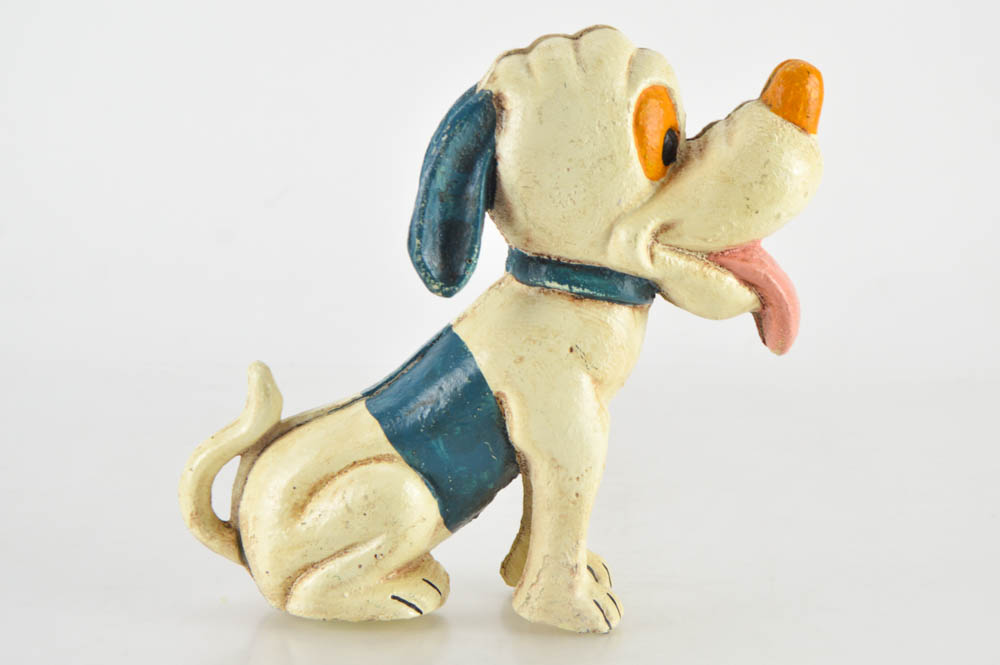Vintage Cast Iron Dog Doorstop