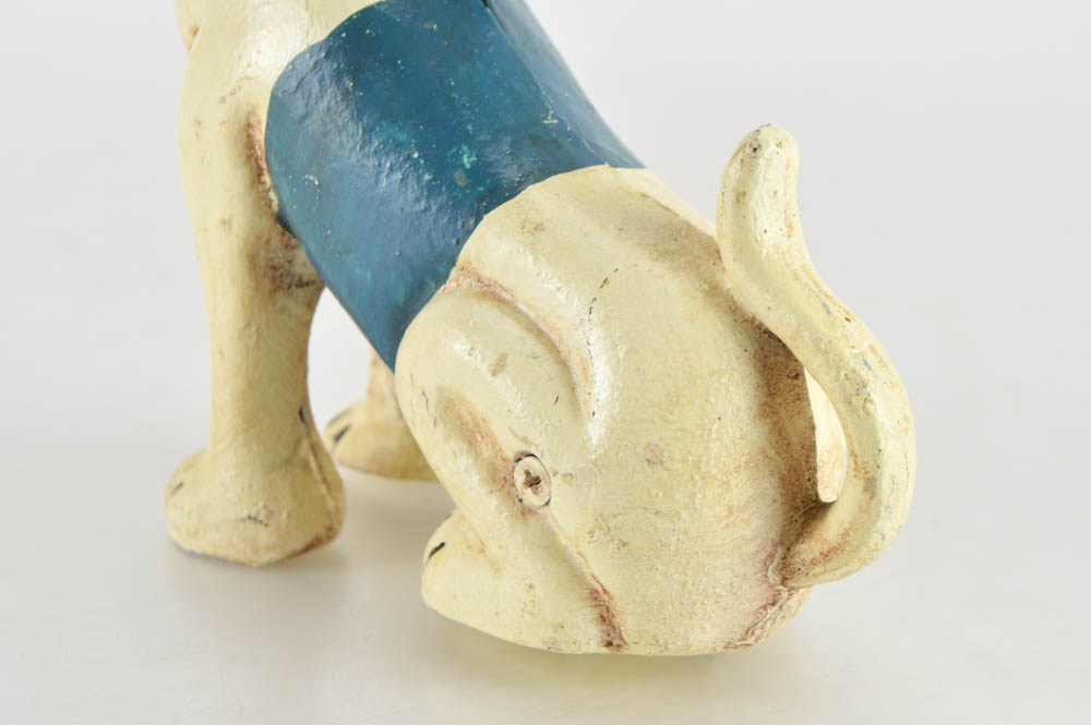 Vintage Cast Iron Dog Doorstop