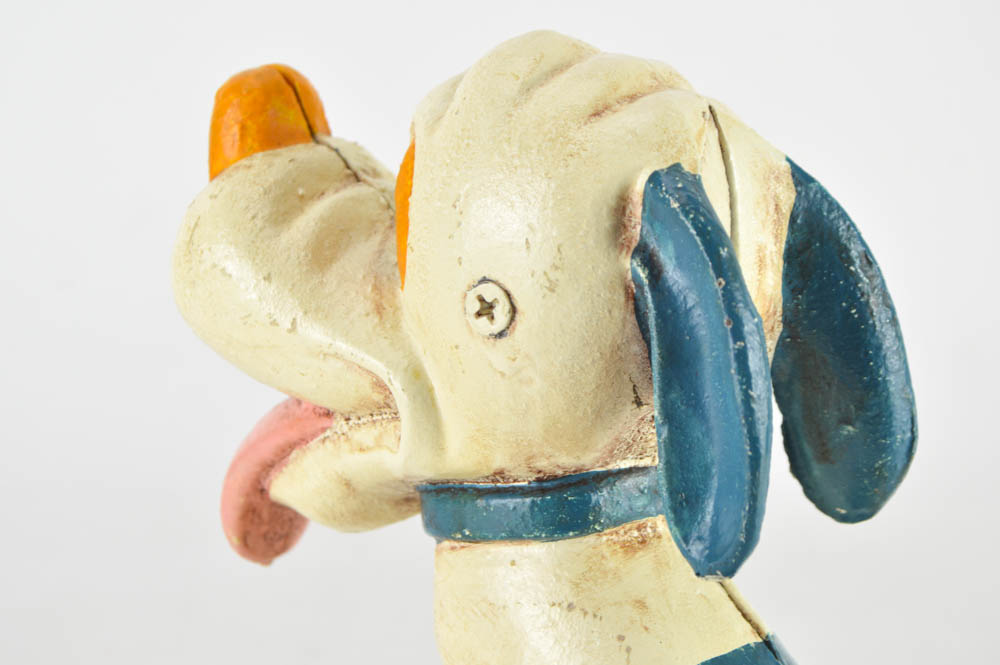 Vintage Cast Iron Dog Doorstop