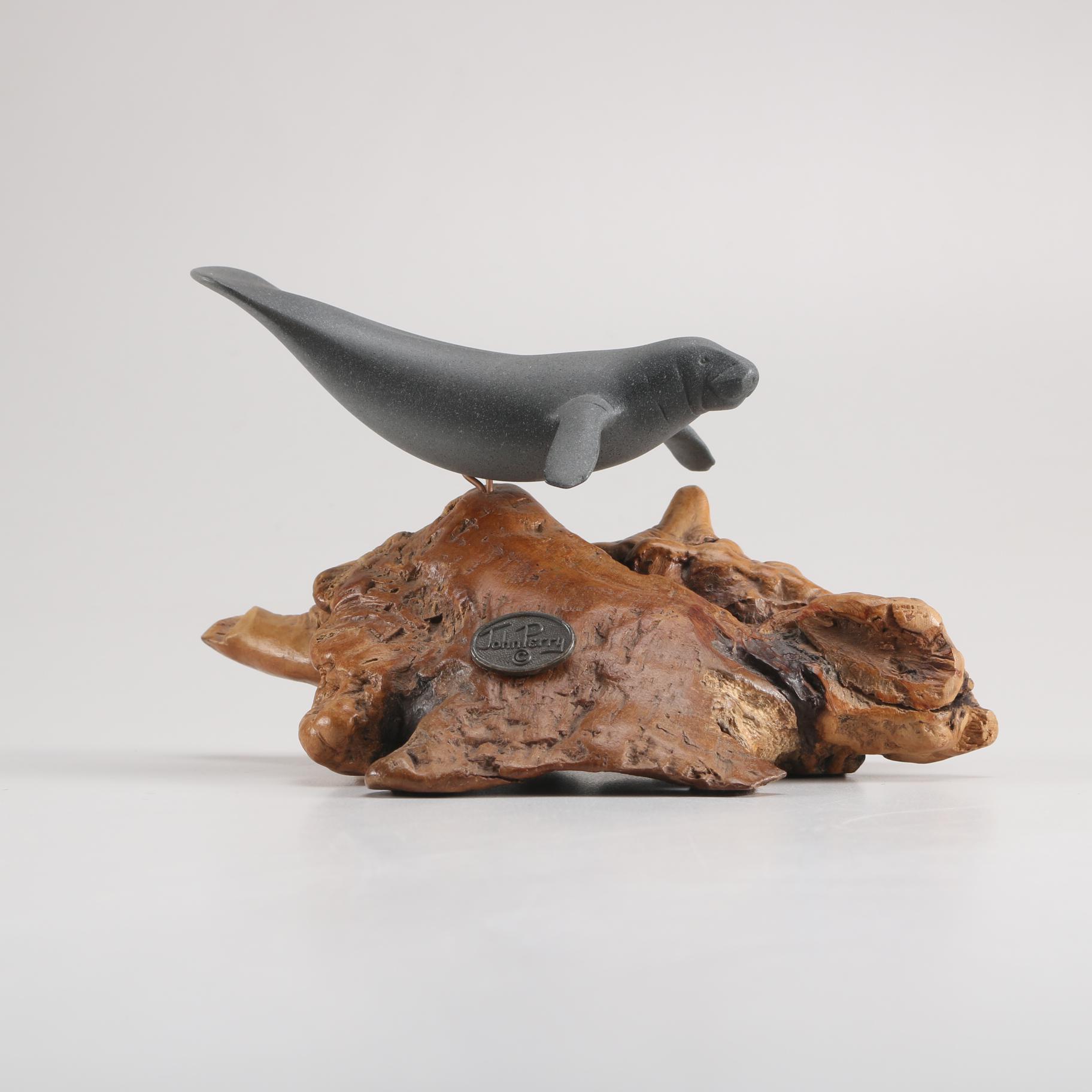 John Perry Manatee Figurine
