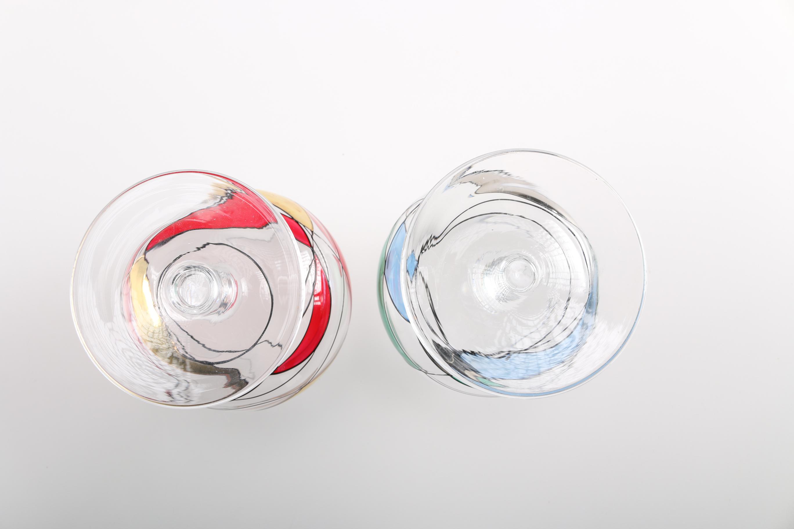 Crystal Artistic Brandy Snifters