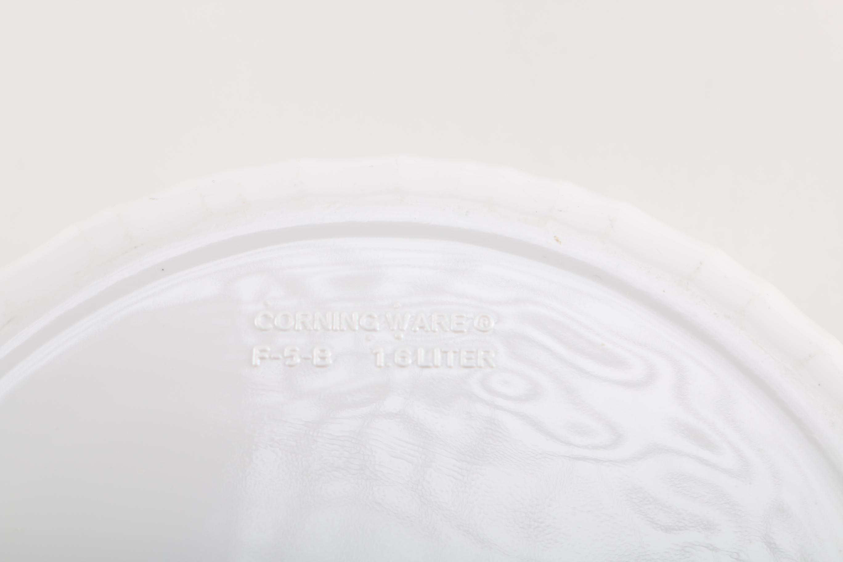 Corningware "French White" Glass Baking Dishes