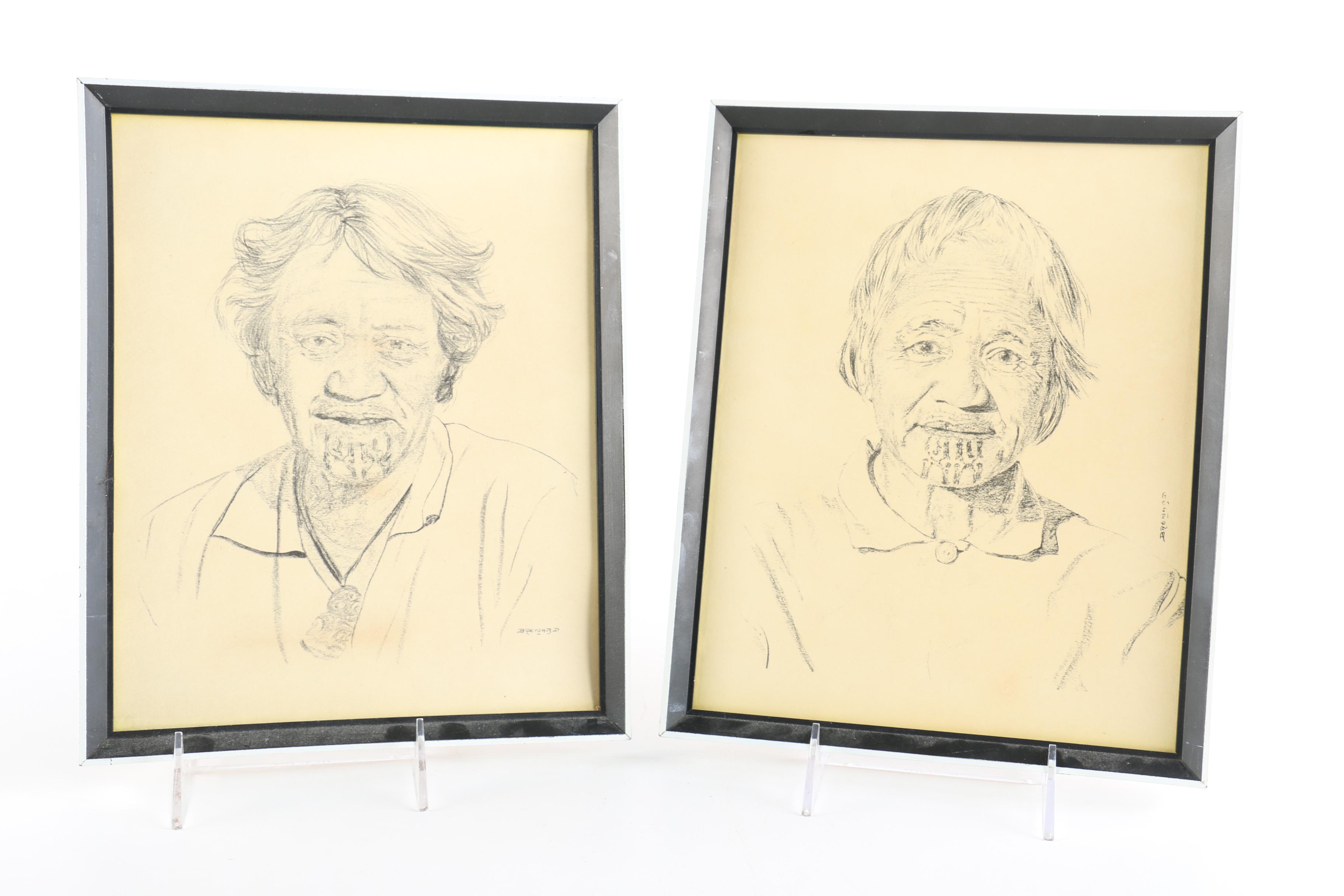 After Bernard Chantler Lithographs