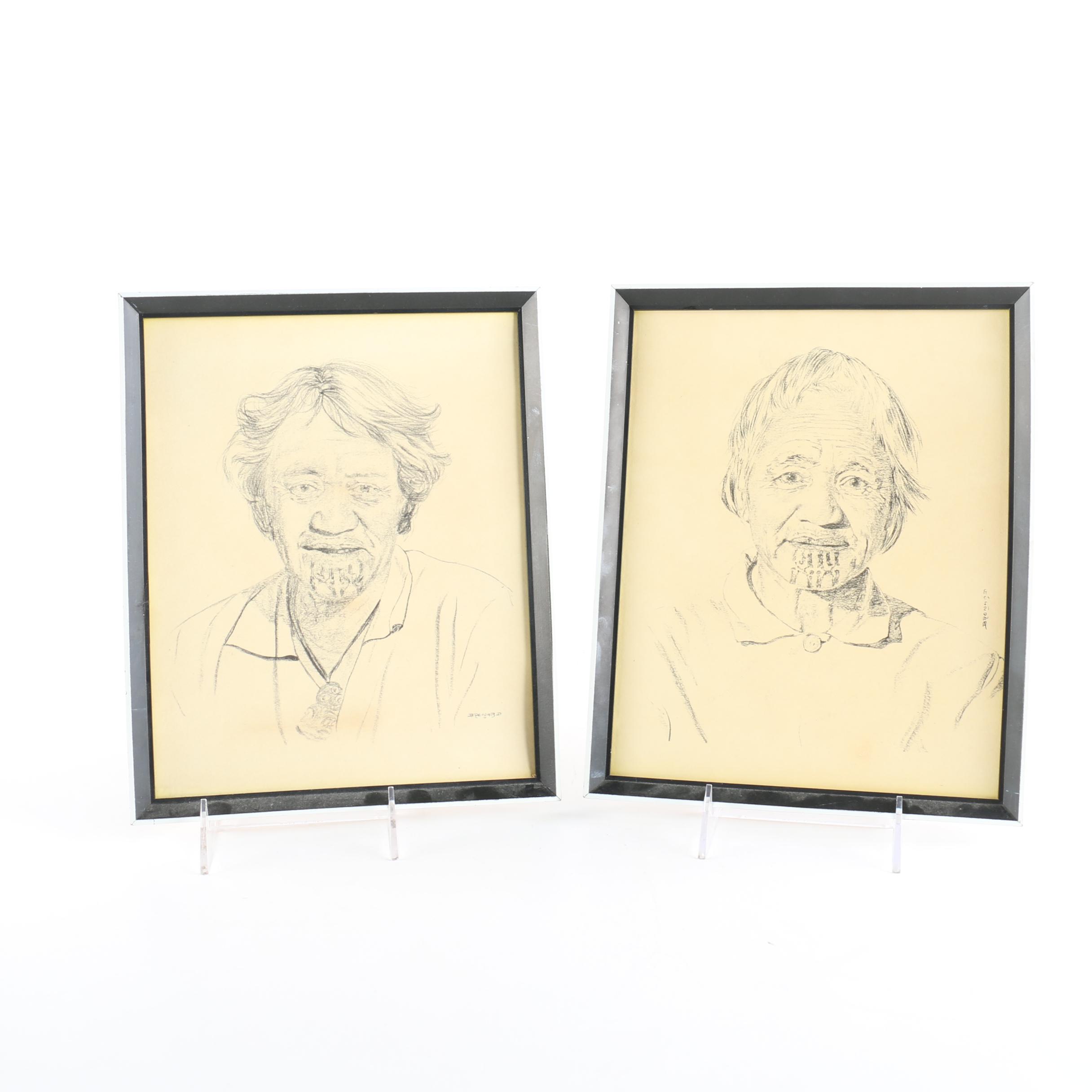 After Bernard Chantler Lithographs