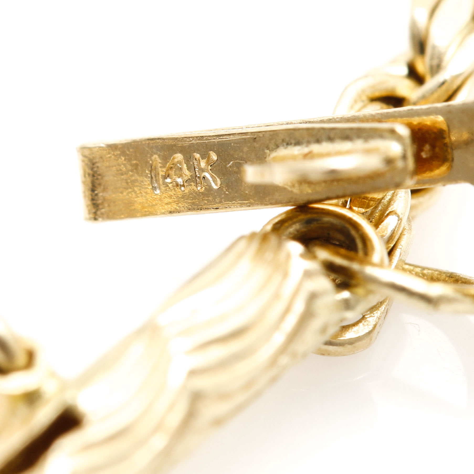 14K Yellow Gold Rope Chain Necklace