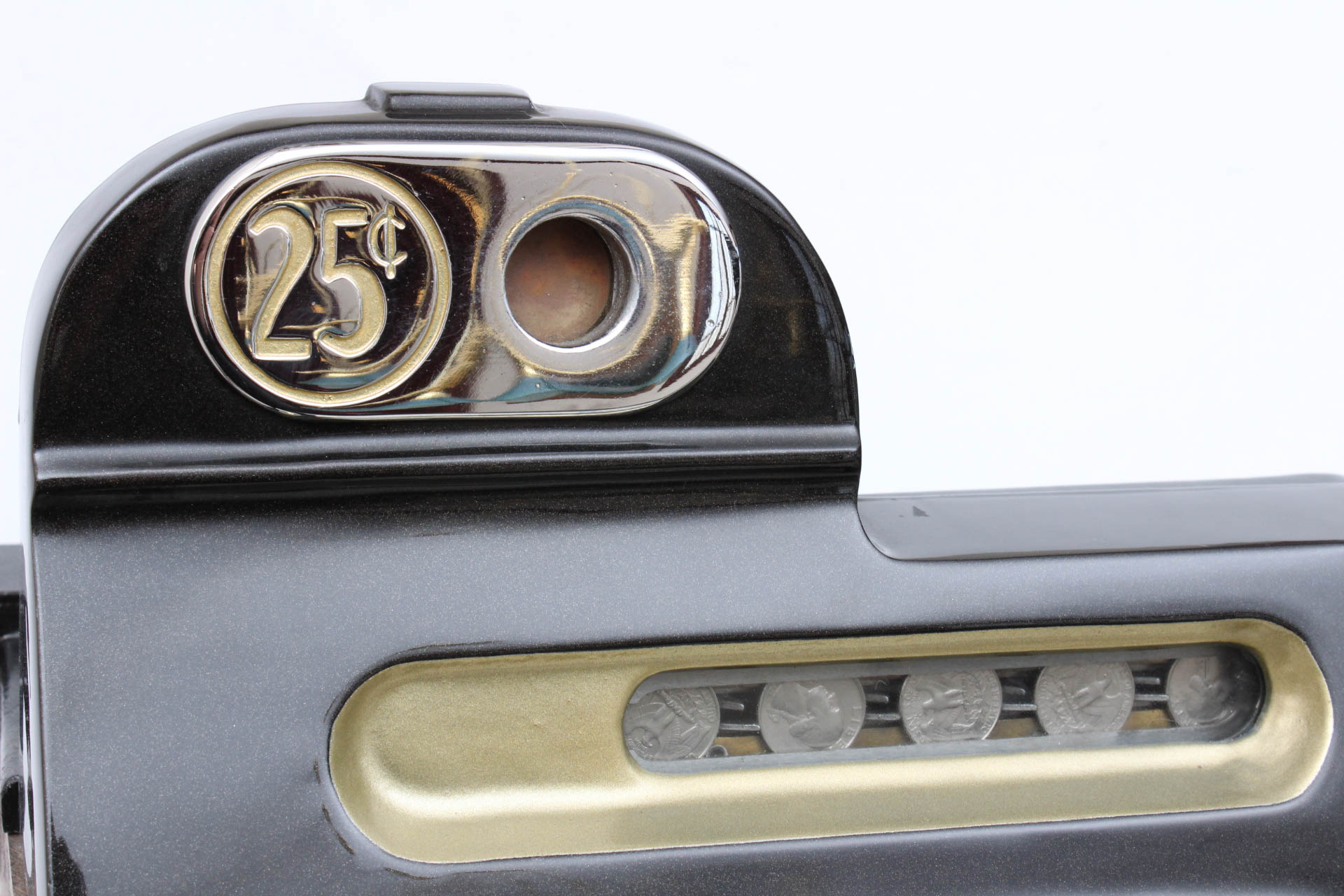 Replica Golden Nugget Slot Machine and Cabinet