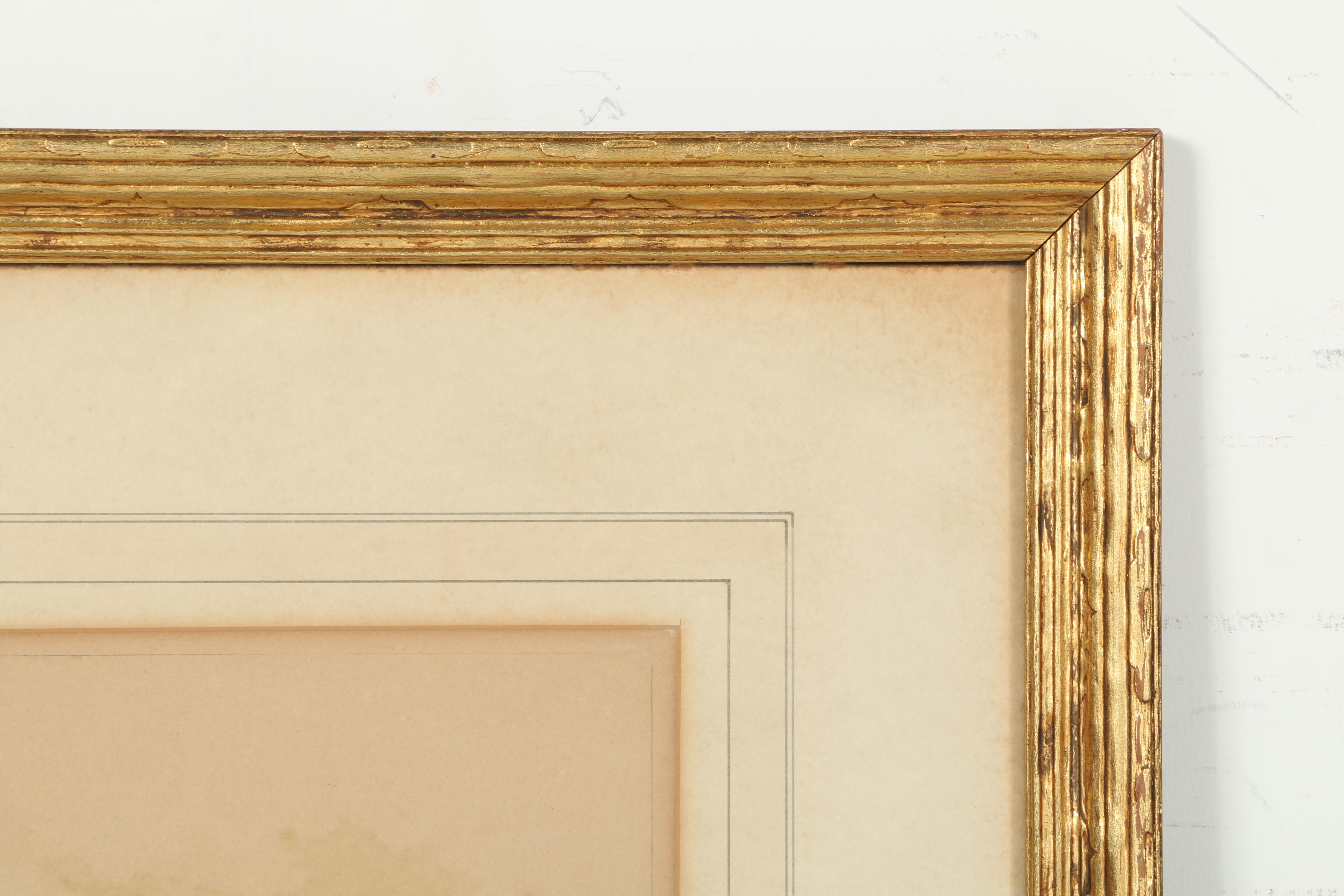 Lucien Dasselborne Etching of "Moulin de Sologne"