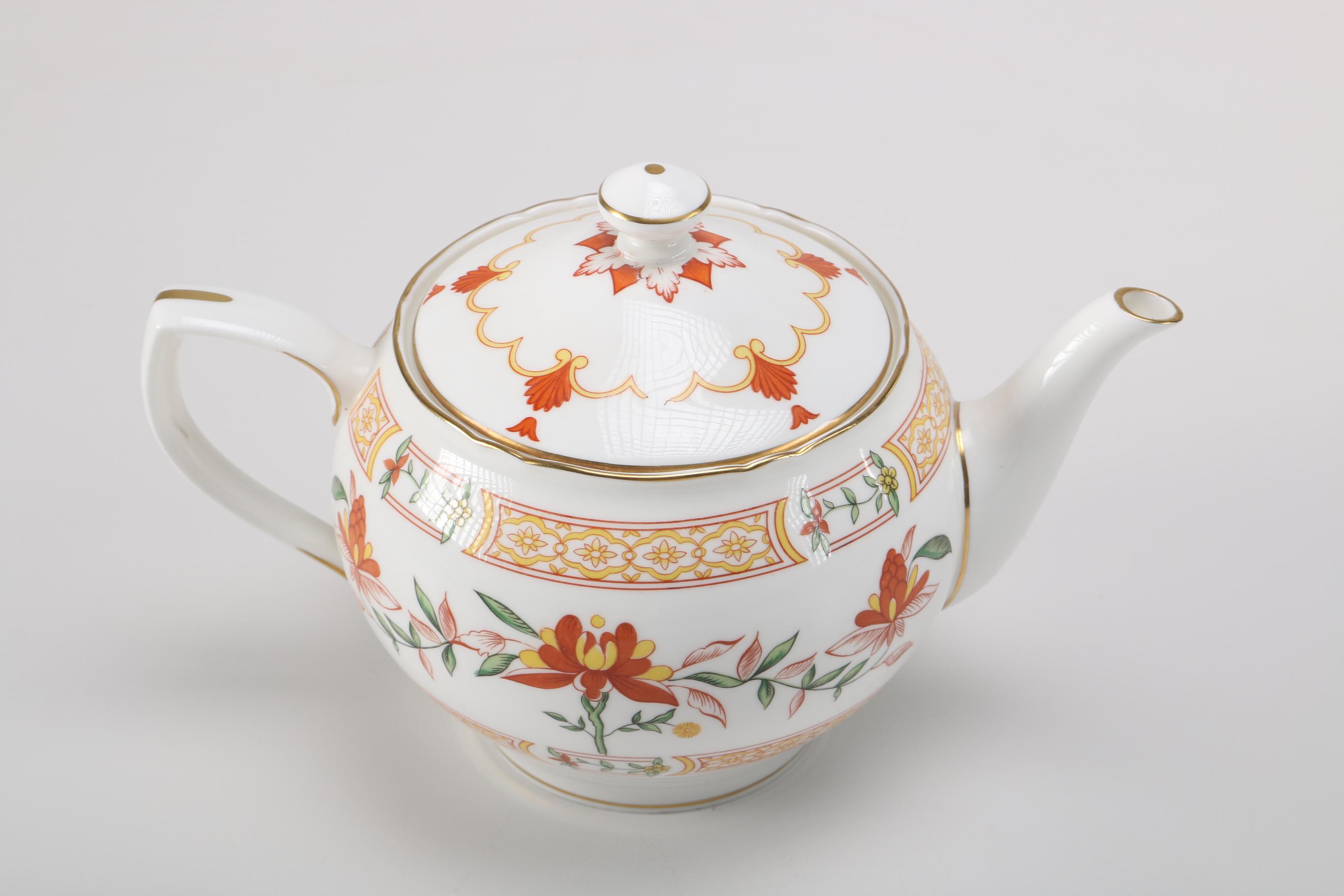 Royal Worcester "Chamberlain" Tea Set