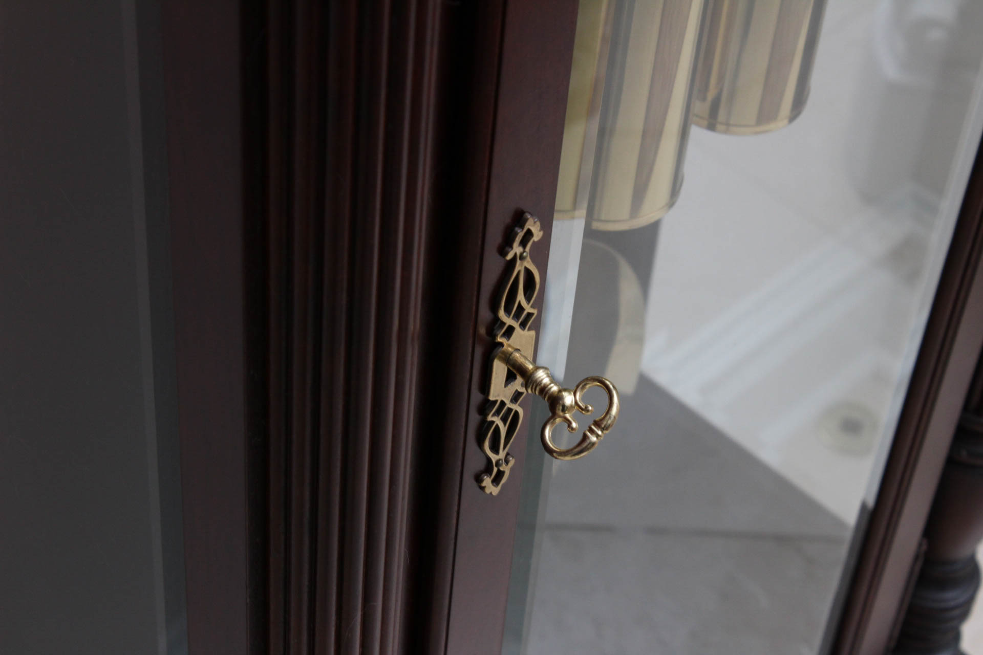 Howard Miller "Ambassador" Mahogany and Cherry Grandfather Clock